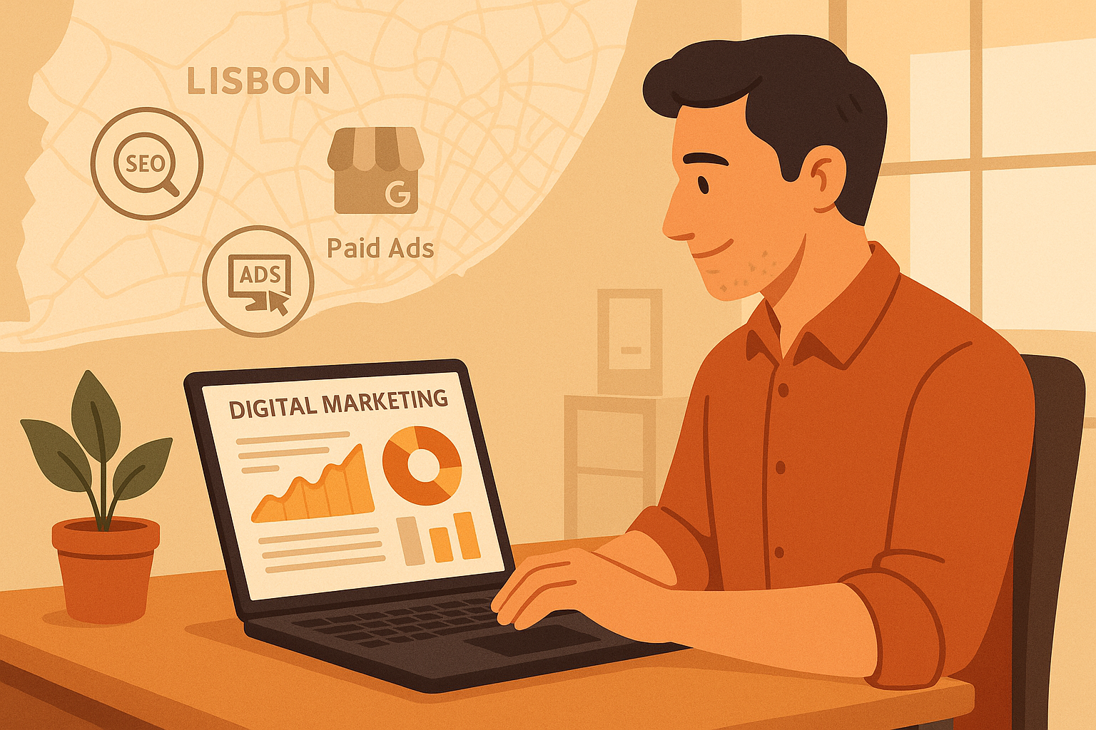 Imagem principal do artigo: Marketing digital 2026 em Lisboa